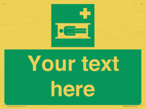 SX5229: Custom Stretcher Sign