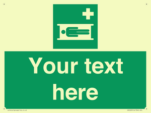 SX5229: Custom Stretcher Sign