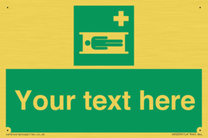 SX5229: Custom Stretcher Sign