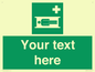 SX5229: Custom Stretcher Sign