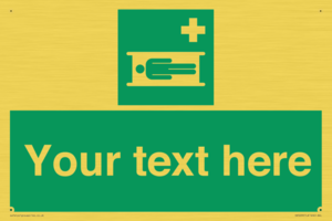 SX5229: Custom Stretcher Sign