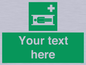 SX5229: Custom Stretcher Sign