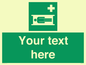 SX5229: Custom Stretcher Sign
