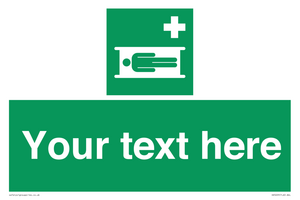 SX5229: Custom Stretcher Sign