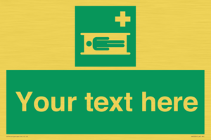 SX5229: Custom Stretcher Sign