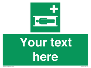 SX5229: Custom Stretcher Sign