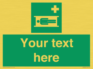 SX5229: Custom Stretcher Sign