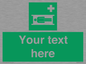 SX5229: Custom Stretcher Sign