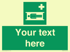 SX5229: Custom Stretcher Sign