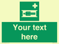 SX5229: Custom Stretcher Sign