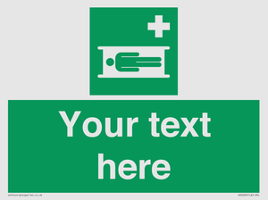 SX5229: Custom Stretcher Sign