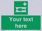 SX5229: Custom Stretcher Sign