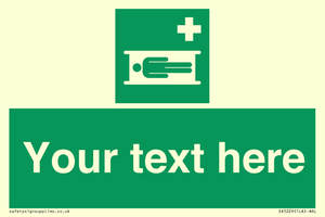 SX5229: Custom Stretcher Sign