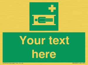 SX5229: Custom Stretcher Sign