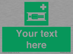 SX5229: Custom Stretcher Sign