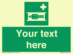 SX5229: Custom Stretcher Sign