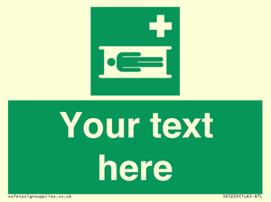 SX5229: Custom Stretcher Sign