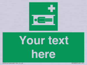 SX5229: Custom Stretcher Sign