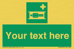 SX5229: Custom Stretcher Sign