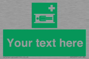 SX5229: Custom Stretcher Sign