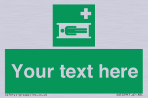 SX5229: Custom Stretcher Sign