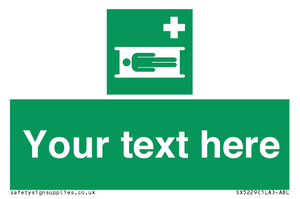 SX5229: Custom Stretcher Sign