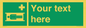 SX5229: Custom Stretcher Sign