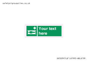 SX5229: Custom Stretcher Sign