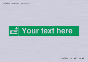 SX5229: Custom Stretcher Sign