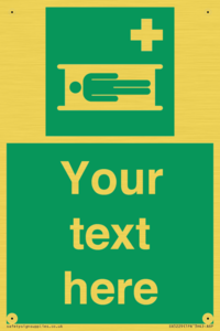 SX5229: Custom Stretcher Sign