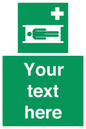 SX5229: Custom Stretcher Sign
