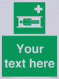 SX5229: Custom Stretcher Sign