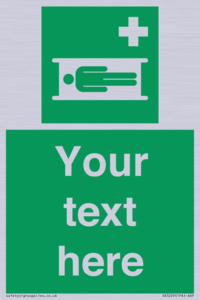 SX5229: Custom Stretcher Sign