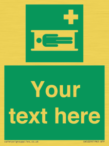 SX5229: Custom Stretcher Sign