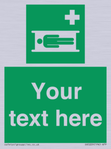 SX5229: Custom Stretcher Sign