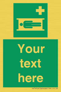 SX5229: Custom Stretcher Sign