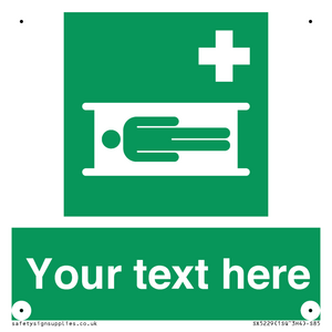 SX5229: Custom Stretcher Sign