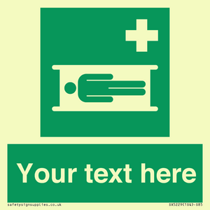 SX5229: Custom Stretcher Sign