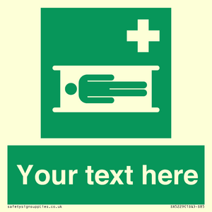 SX5229: Custom Stretcher Sign