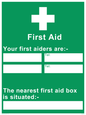 SX5244: First Aiders Information