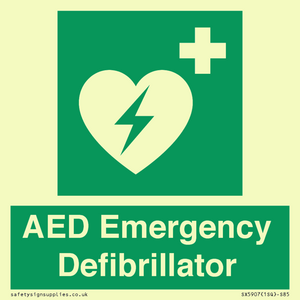 SX5907: AED Emergency Defibrillator