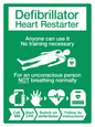 SX5909: Defibrillator Poster BHF