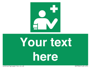 SX7306: Custom Safe Condition First aid responder