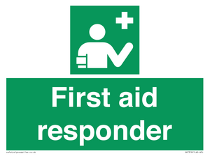 SX7319: First aid responder
