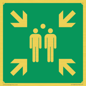 SY11585: E007 safe condition evacuation assembly point