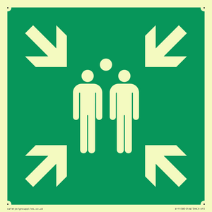 SY11585: E007 safe condition evacuation assembly point