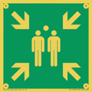 SY11585: E007 safe condition evacuation assembly point
