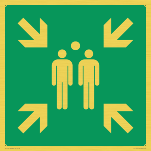 SY11585: E007 safe condition evacuation assembly point