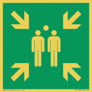 SY11585: E007 safe condition evacuation assembly point
