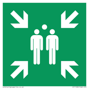 SY11585: E007 safe condition evacuation assembly point